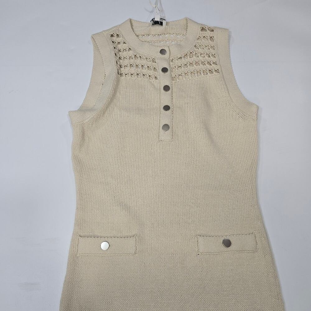 L'Academie by Marianna Amarae Midi Dress in Cream Medium - Picture 6 of 14